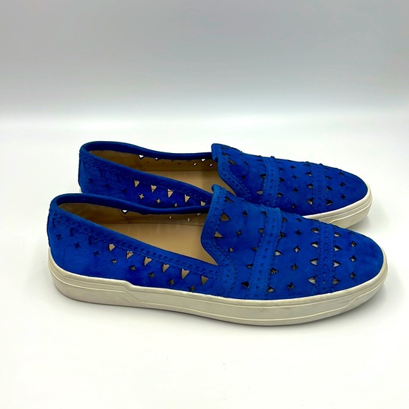 VIA SPIGA BLUE FLAT SHOES - Picture 1 of 6